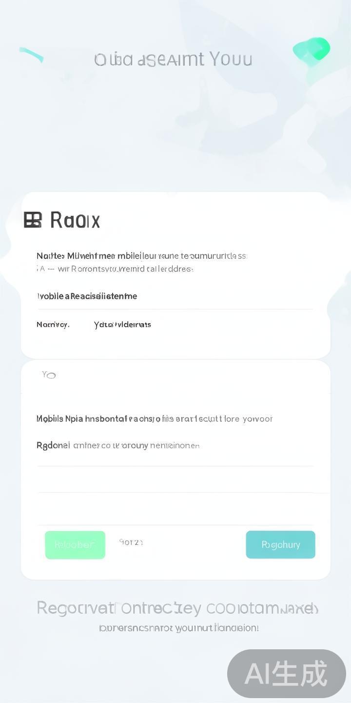 点击“注册”后，会进入注册页面。此处用户需填写一些